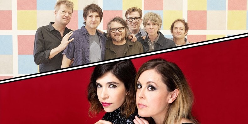 Wilco and Sleater-Kinney announce co-headlining tour