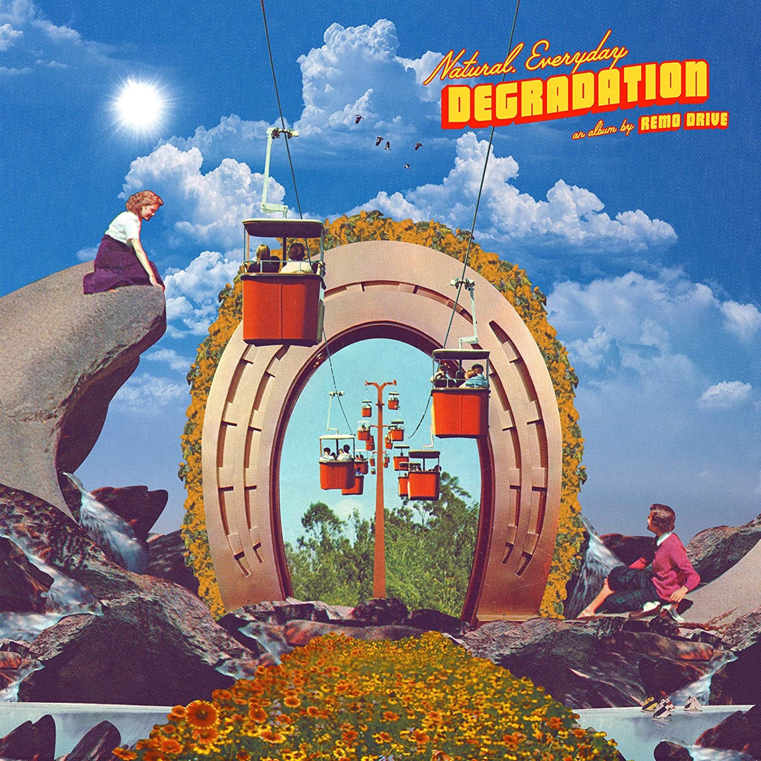 Remo Drive - Natural, Everyday Degradation (Clear w/ Black Smoke Vinyl)