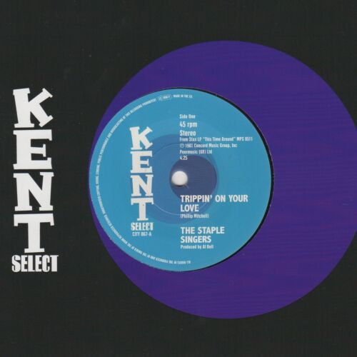 Staple Singers/The Temprees - Trippin' On Your Love/That's Why I Love You (7"/RI)