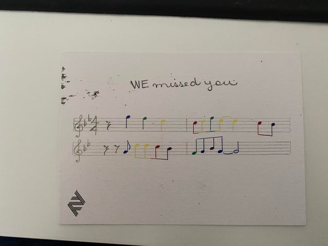 Arcade Fire might be teasing the arrival of new music with cryptic postcards.