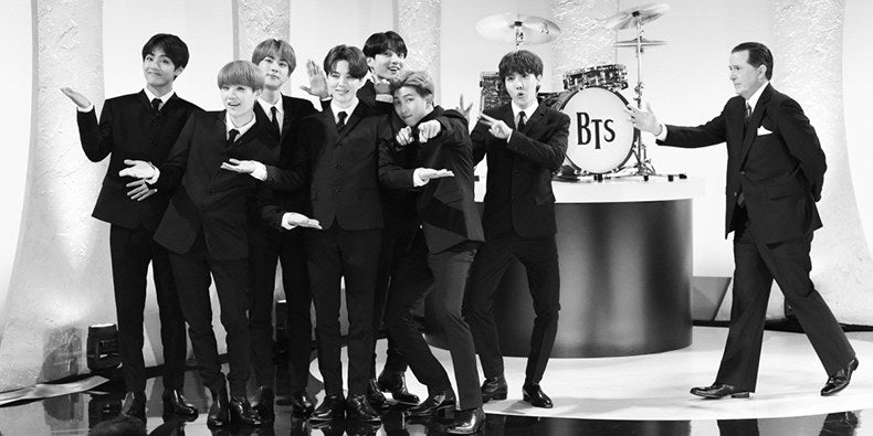 BTS Pays Tribute to The Beatles on The Late Show