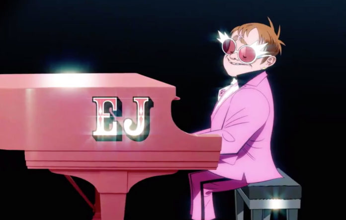 Gorillaz release Elton John and 6lack collaboration ‘The Pink Phantom’