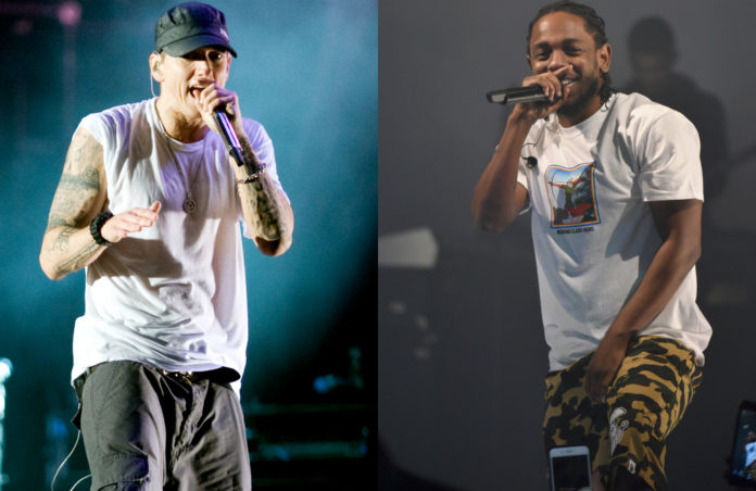 Eminem says Kendrick Lamar is one of the “top-tier lyricists” of all time.