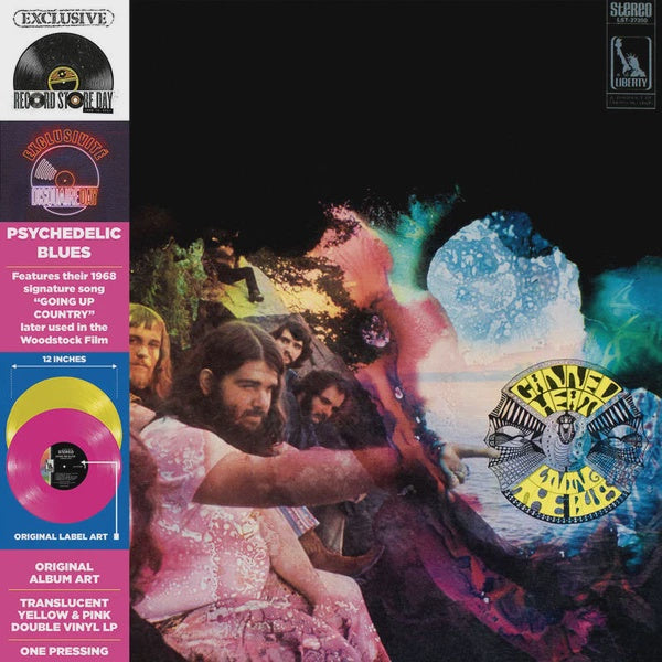 Canned Heat - Living The Blues (RSD 2021 - 2nd Drop/Translucent Yellow & Pink Vinyl/2LP)