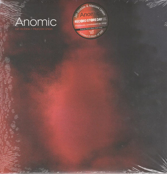 Jah Wobble + Marconi Union - Amonic (RSD 2021 - 2nd Drop/Red & Black Swirl[Dracula])