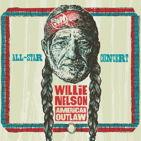 Various Artists - Willie Nelson American Outlaw (All Star Concert Celebration) (RSD 2021 2nd Drop/2LP)