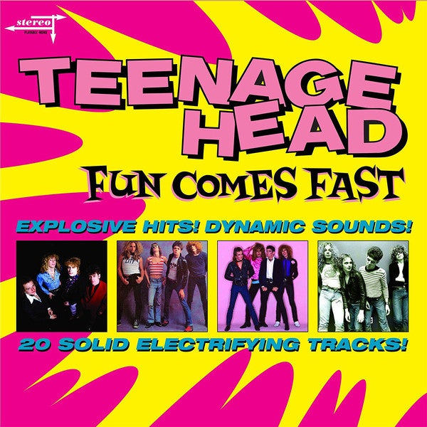 Teenage Head - Fun Comes Fast (2LP/Ltd Ed/RM/Pink vinyl)
