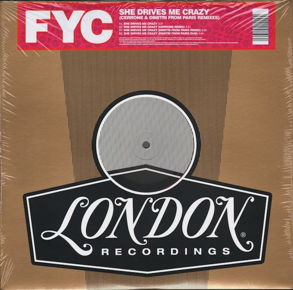 Fine Young Cannibals - She Drives Me Crazy (Cerrone & Dimitri From Paris Remixes) (RSD 2021-2nd Drop)