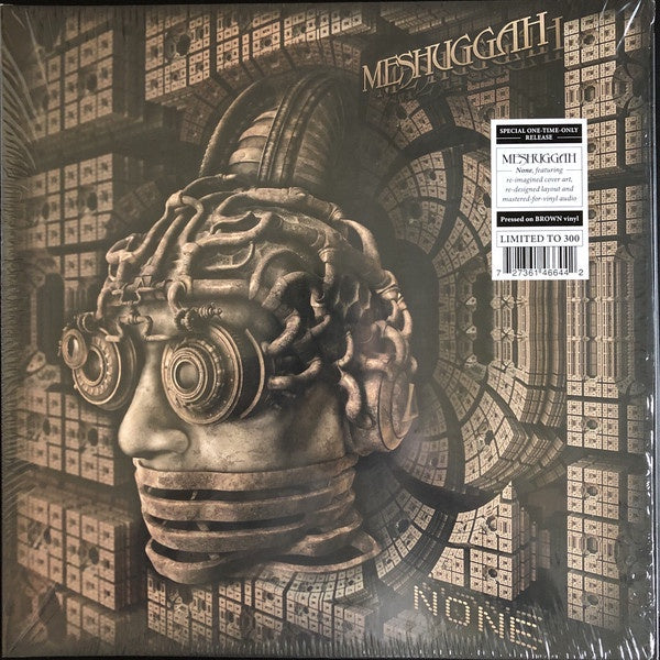 Meshuggah - None (12" EP/Indie Exclusive/Ltd Ed/RI/RM/Brown vinyl)