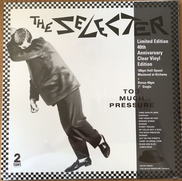 Selecter - Too Much Pressure (Ltd Ed/40th Anniversary/Clear Vinyl/180G/Half-Speed Master/Bonus 7inch)