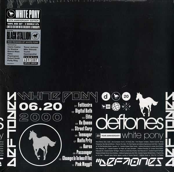 Deftones - White Pony (20th Anniversary Deluxe Ltd Ed Numbered 4LP Boxset/Indie Exclusive Edition