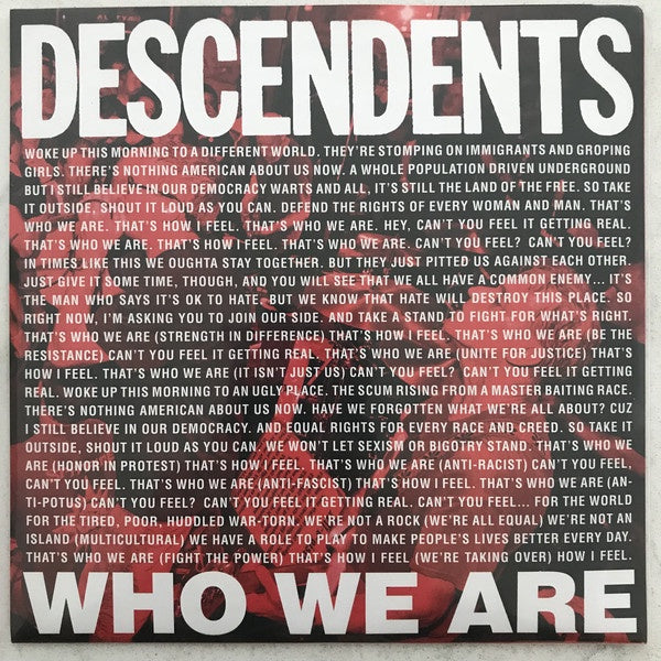 Descendents - Who We Are (2018RSD/7")