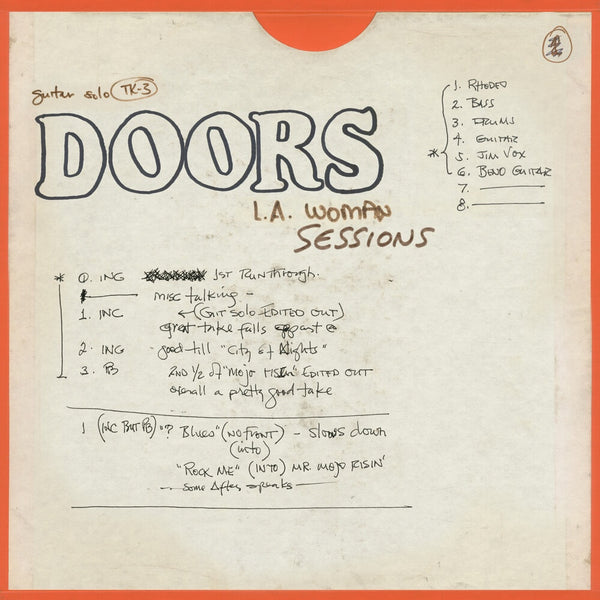 Doors - L.A. Woman Sessions (2022 RSD 1st Drop/Ltd Ed/Numbered/4LP Box Set)