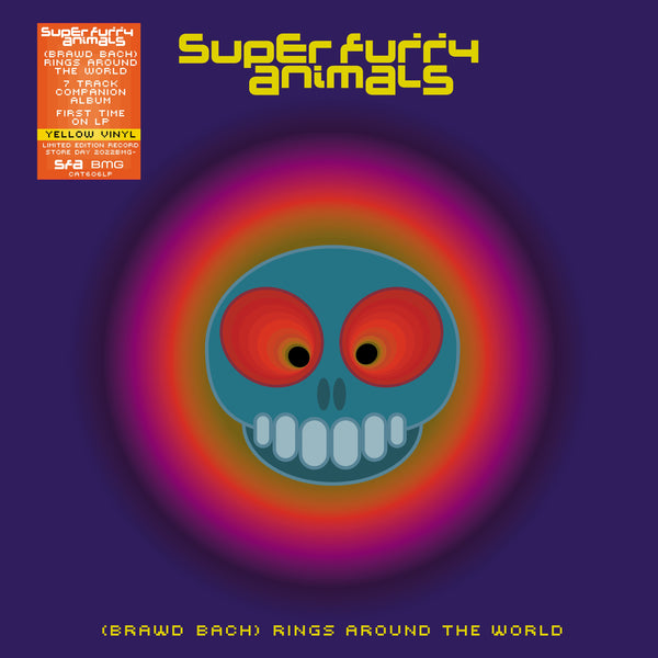Super Furry Animals - (Brawd Beach) Rings Around The World (2022 RSD 2nd Drop/Ltd Ed/Yellow Vinyl)