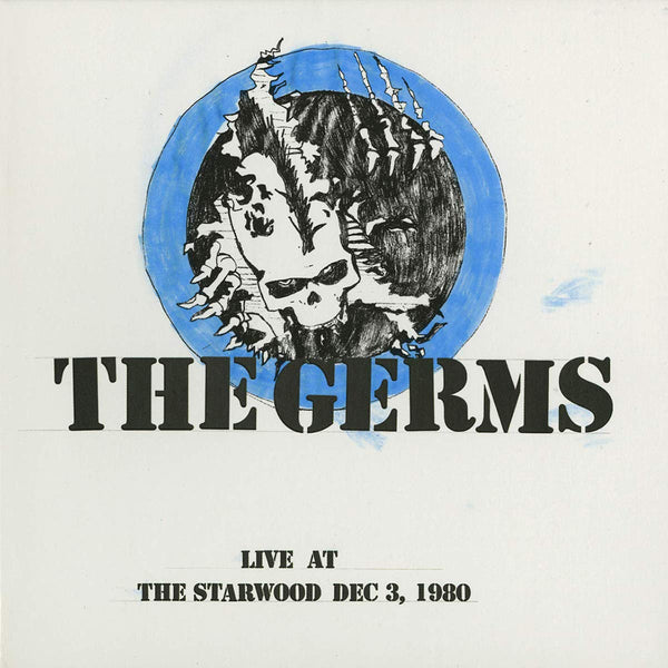 Germs - Live at the Starwood Dec. 3, 1980 (2LP/Ltd Ed/RI/White & Blue vinyl)