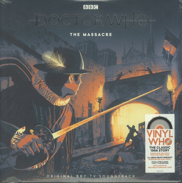 Doctor Who - The Massacre (2020RSD/2LP/Ltd Ed/RI/180G/Parisian Blaze vinyl)