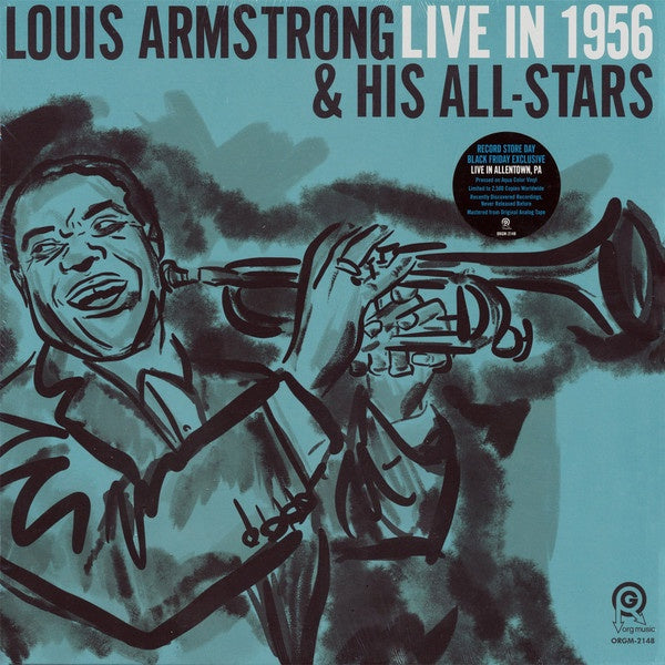 Armstrong, Louis & His All-Stars - Live in 1956, Allentown PA (2019RSD2/Ltd Ed/Coloured vinyl)