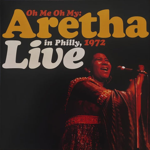 Franklin, Aretha - Oh Me Oh My (Live in Philly 1972) (RSD 2021-2nd Drop/2LP/Orange and Yellow Vinyl)