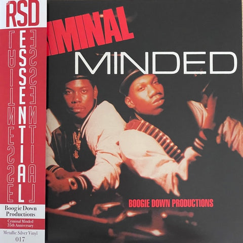 Boogie Down Productions - Criminal Minded (RSD Essentials/Metallic Silver Vinyl)