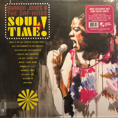 Jones, Sharon & The Dap Kings - Soul Time! (Indie Exclusive/Pink Vinyl)