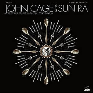 Cage, John Meets Sun Ra - John Cage Meets Sun Ra The Complete Concert June 8, 1986 Coney Island, NY (Mono/2LP/Clear vinyl/Gatefold)