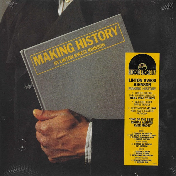 Johnson, Linton Kwesi - Making History (Yellow Vinyl/RSD 2021-1st Drop)
