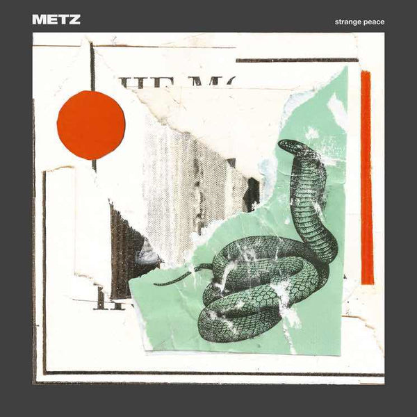 Metz - Strange Peace (Ltd Ed/Indie Exclusive/Red & Orange Splatter vinyl)