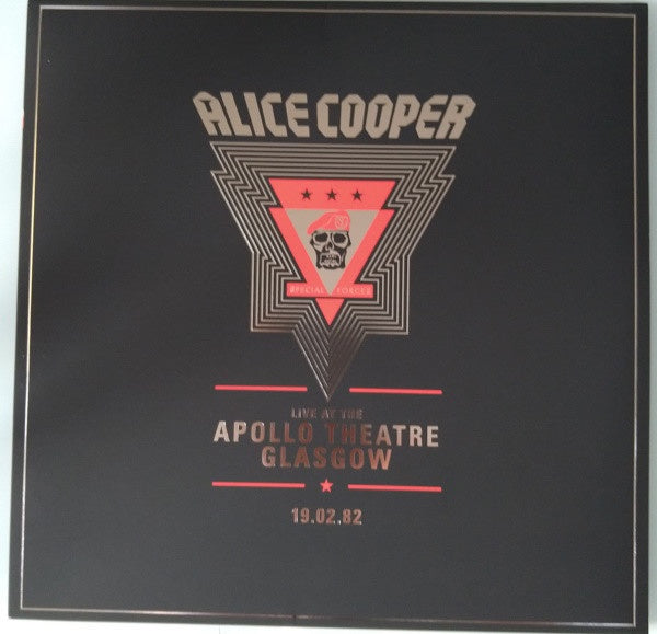 Cooper, Alice - Live at the Apollo Theatre, Glasgow 19/02/1982 (2020RSD3/2LP/Ltd Ed)