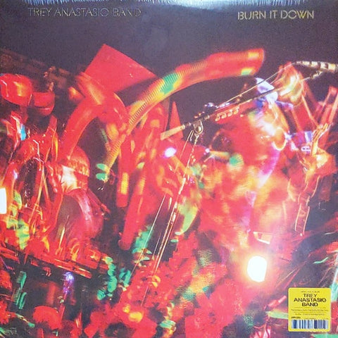 Anastatio, Tre Band - Burn It Down (3LP/140G/Plasma Orange Vinyl)