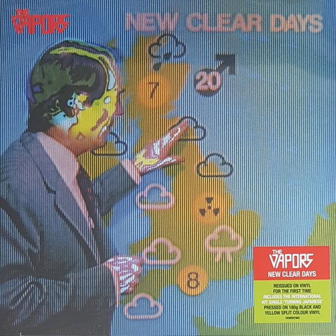 Vapors - New Clear Days (180G/Black&Yellow Vinyl)
