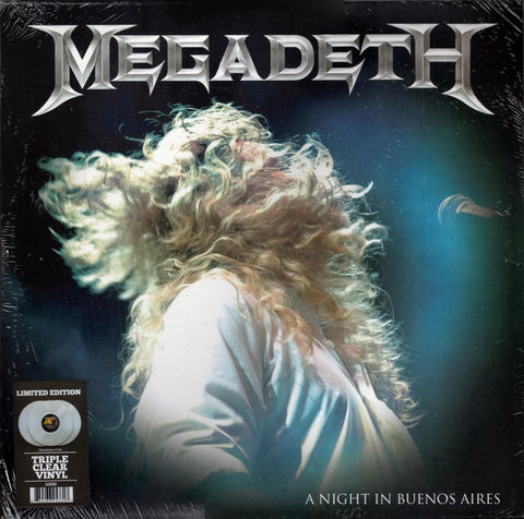 Megadeth - A Night In Buenos Aires (3LP/Ltd Ed/Clear Vinyl)