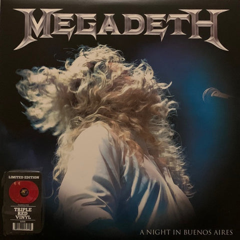 Megadeth - A Night In Buenos Aires (3LP/Ltd Ed/Red Vinyl)