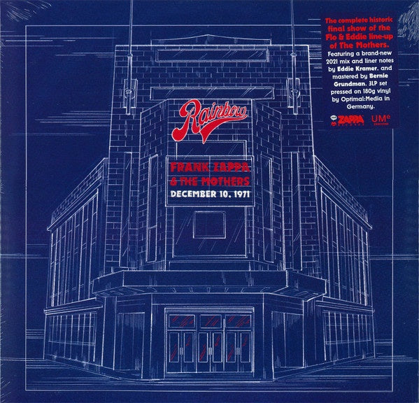 Zappa, Frank & The Mothers Of Invention - The Mothers 1971 Rainbow Theatre Show (3LP/180G)