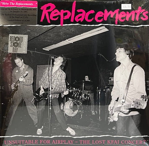Replacements - Unsuitable For Airplay: The Lost KFAI Concert 2022 RSD 1st Drop/2LP/140G)