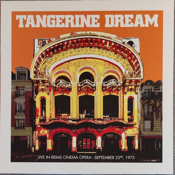Tangerine Dream - Live At Reims Cinema Opera: September 23rd 1975 (2022 RSD 2nd Drop/Ltd Ed/2LP/Coloured Vinyl)