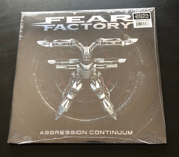Fear Factory – Aggression Continuum (Ltd Ed/2LP/Red & Blue Swirl + Black Splatter Vinyl)