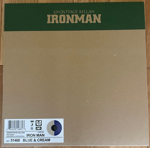 Ghostface Killah - Ironman (2LP/25th Anniversary/Blue & Cream Coloured Vinyl)