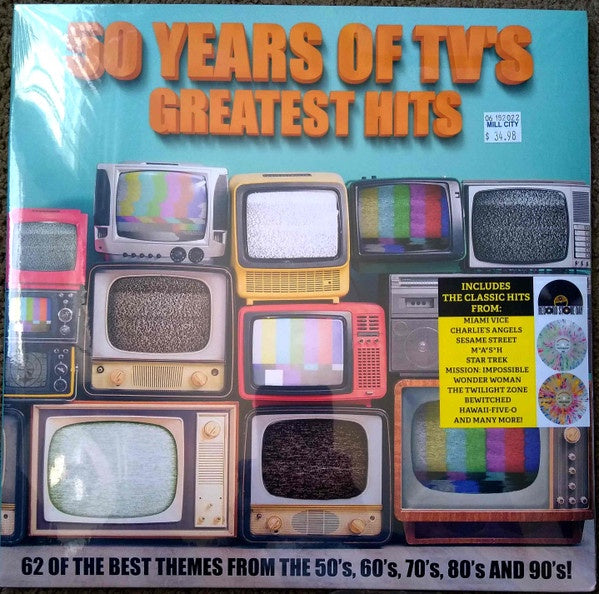 Various - 50 Years Of TV's Greatest Hits (2022 RSD 2nd Drop/2LP/Multicolour Splatter Vinyl)