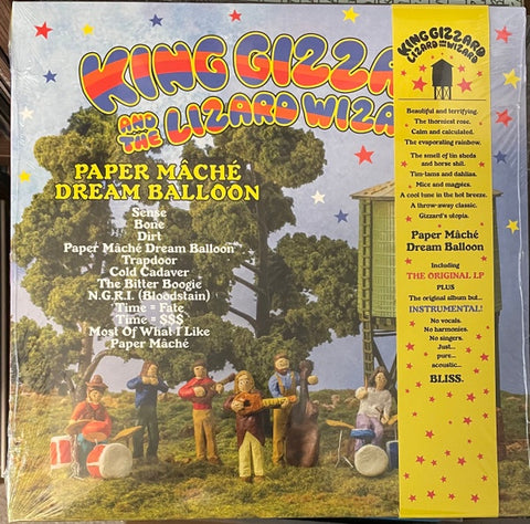 King Gizzard & The Lizard Wizard - Paper Mâché Dream Balloon (2LP/Ltd Ed/Lemon & Mango Vinyl/Extended w. Instrumentals)