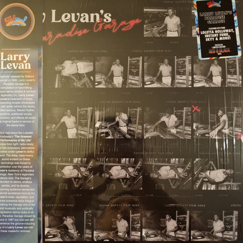 Various -  Larry Levan's Paradise Garage (2023RSD/Ltd Ed/2LP/Red & Black Splatter Coloured Vinyl)