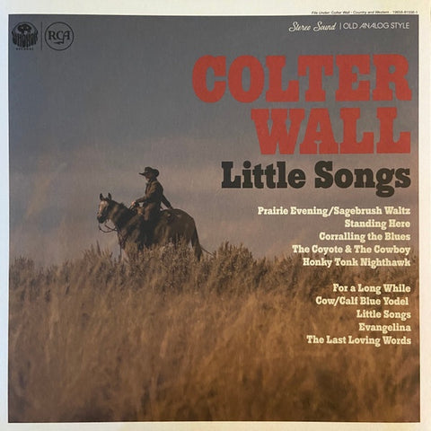 Wall, Colter - Little Songs (Ltd Ed/Indie Exclusive/Blue vinyl)