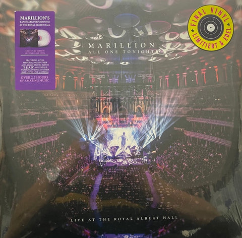 Marillion - All One Tonight: Live At The Royal Albert Hall (Ltd Ed/4LP/Crystal Clear Vinyl)
