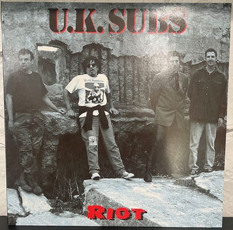 U.K. Subs -Riot (Light Blue Marble Vinyl)