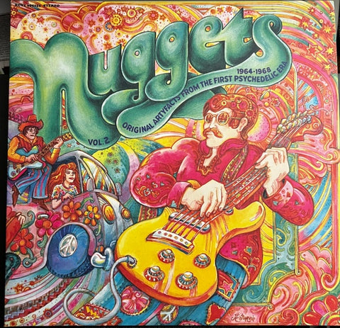 Various - Nuggets Vol 2: Original Artifacts From The First Psychedelic Era 1964 - 1968 (2LP/Psychedelic Psplatter Vinyl)