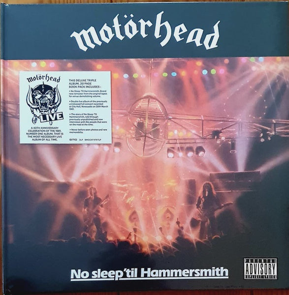 Motorhead - No Sleep 'Til Hammersmith (3LP)