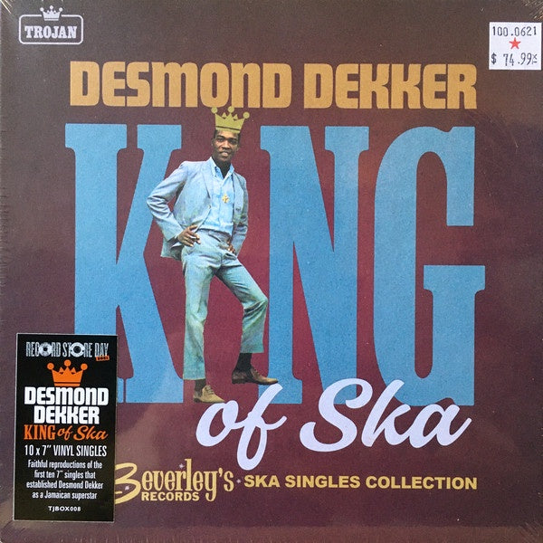 Dekker, Desmond - King Of Ska (10x7" Box) 1963-66 Early Singles (RSD 2021-1st Drop)