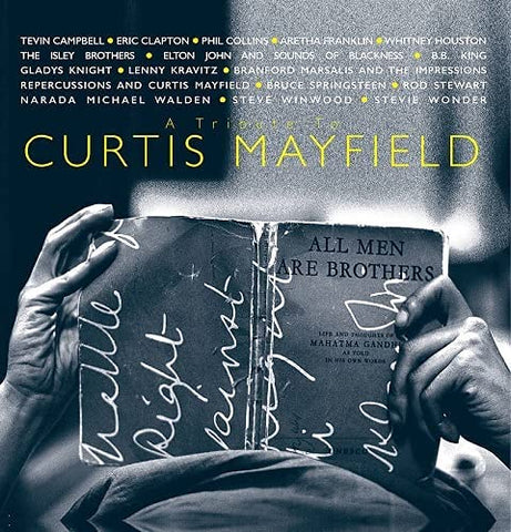 VA - A Tribute to Curtis Mayfield (RSD 2021-2nd Drop/2LP/Blue-Grey Vinyl)