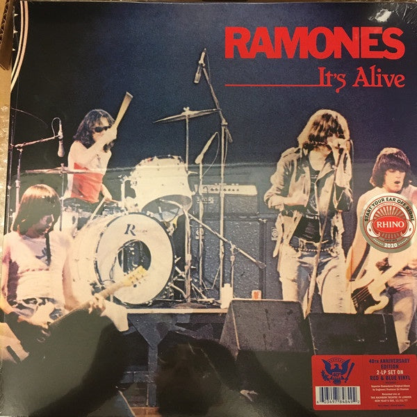 Ramones - It's Alive (40th Anniversary Ed/2LP/RI/RM/Red & Blue vinyl)