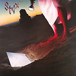 Styx - Cornerstone (RI/Translucent Red vinyl)