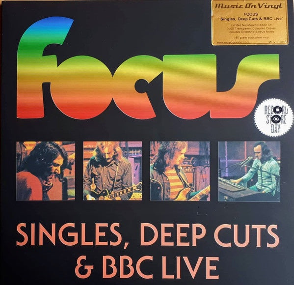Focus - Singles, Deep Cuts & BBC Live (2LP/Coloured Vinyl/RSD 2021-1st Drop)